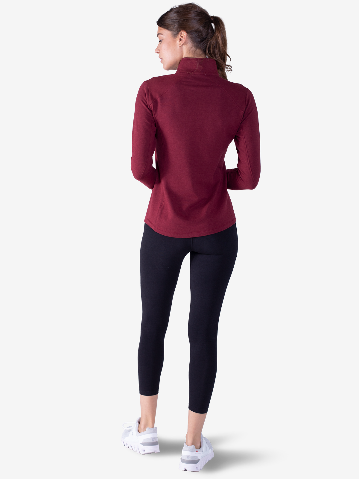 Apex Fleece Quarter Zip (Garnet)