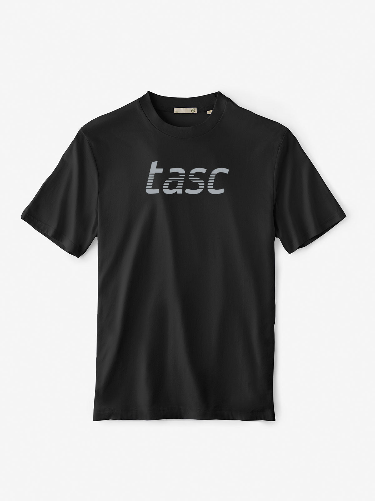 Varsity Logo Crewneck T-Shirt tasc performance (Black)