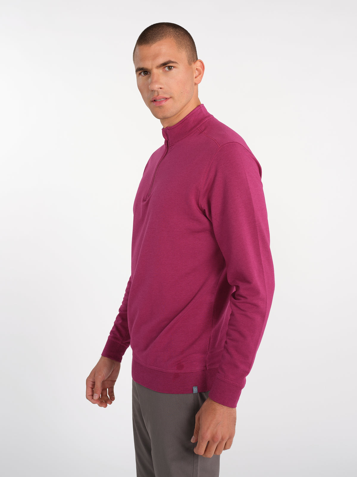 Cloud Golf Quarter Zip - tasc Performance (Mulberry)