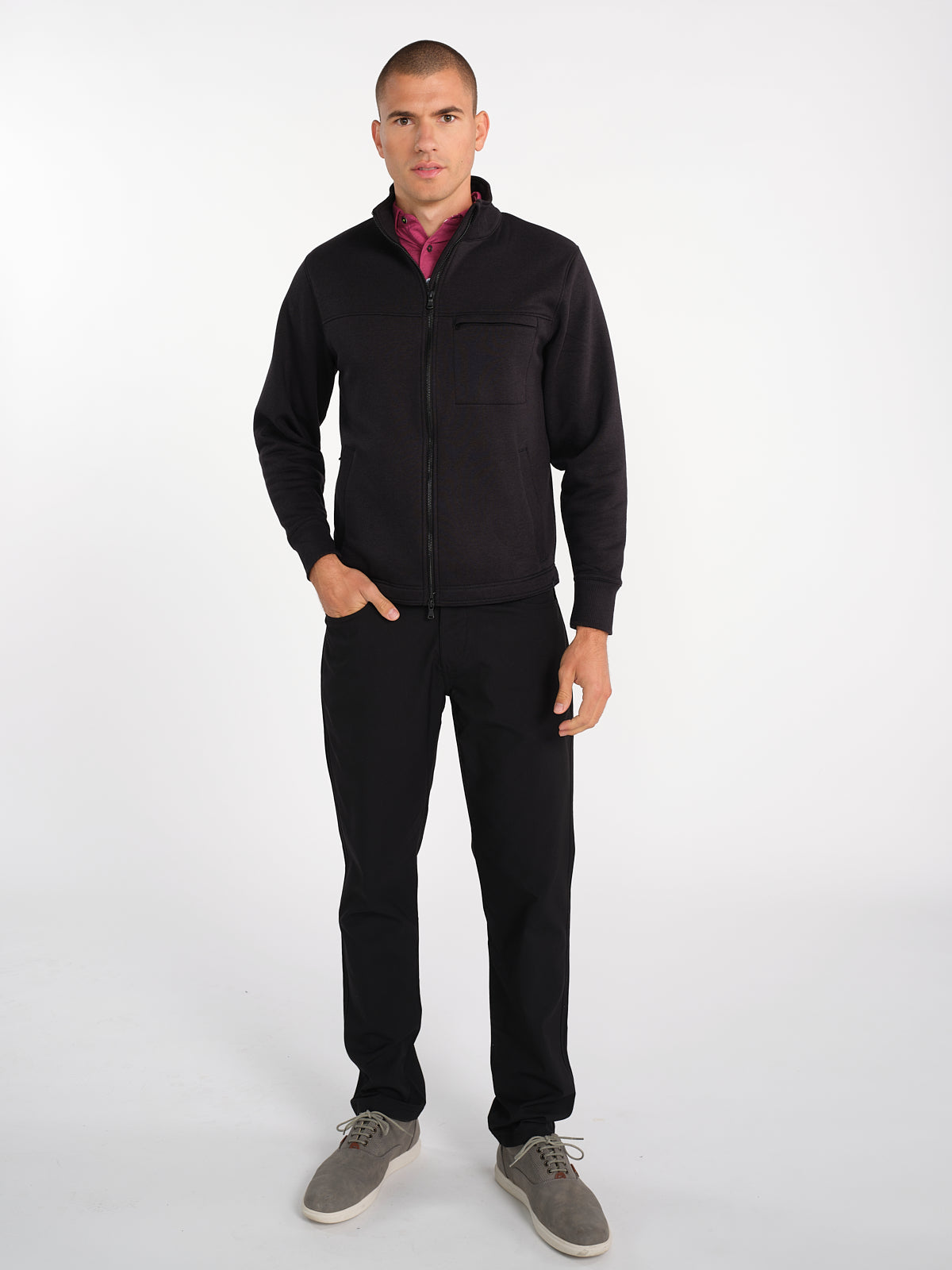 Legendary Fleece Jacket tasc performance (Black)