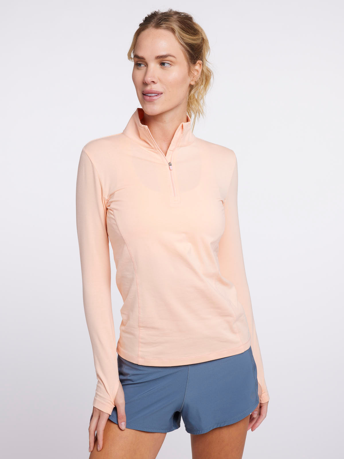 Recess Quarter Zip - tasc Performance (PinkSand)