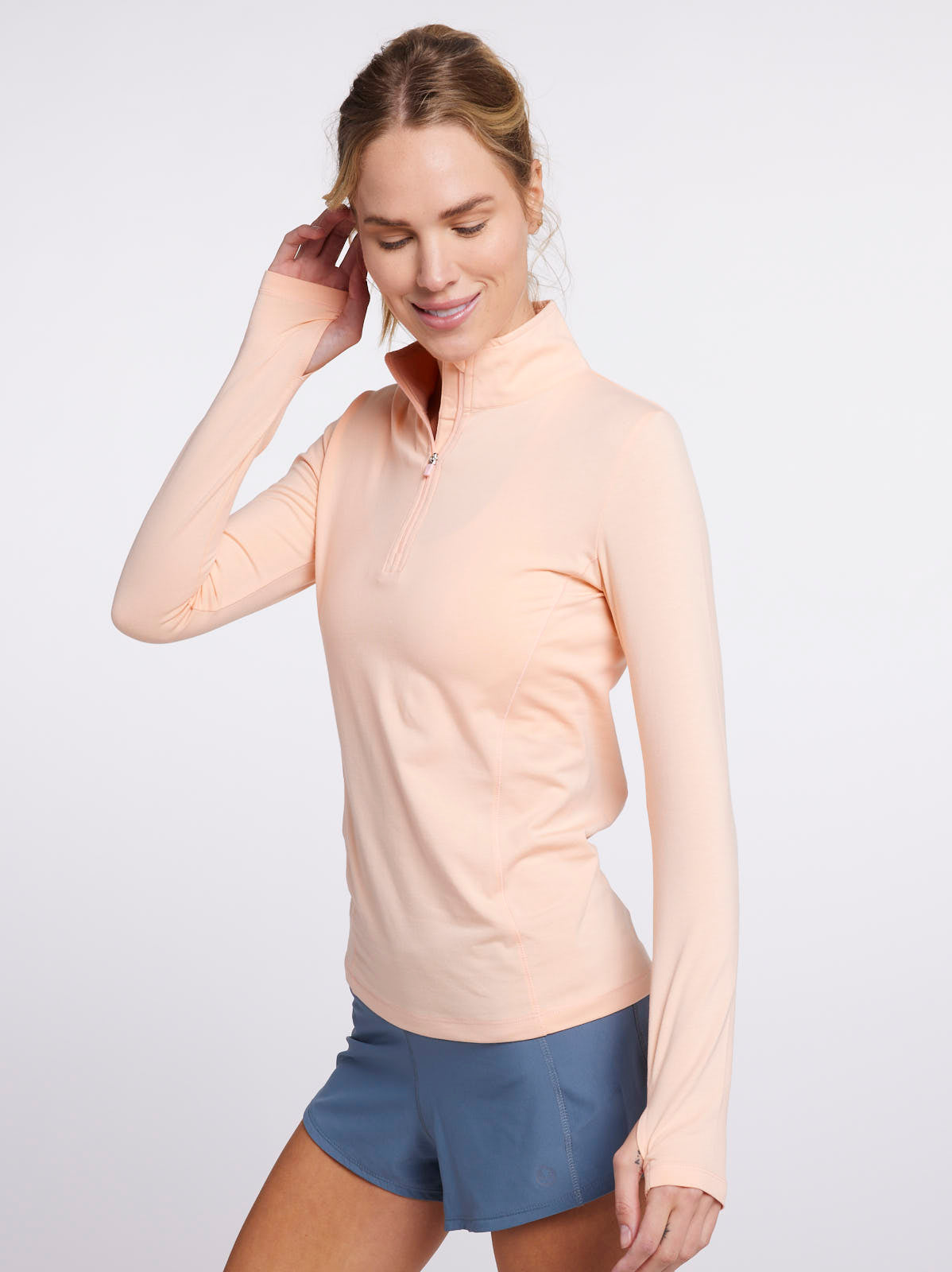 Recess Quarter Zip - tasc Performance (PinkSand)