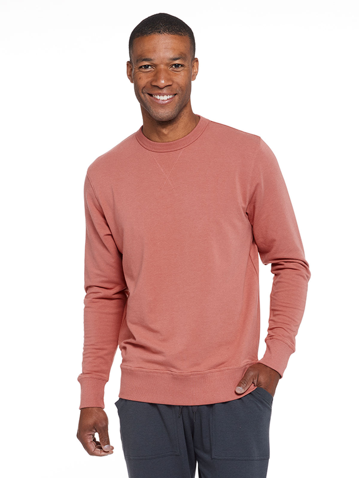 Varsity French Terry Sweatshirt - tasc Performance (Canyon)