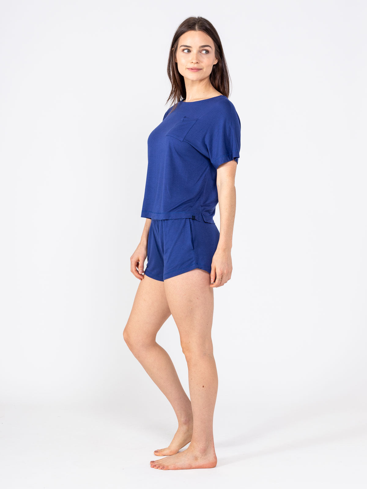 Bamboo Silk Sleep Short (Twilight)