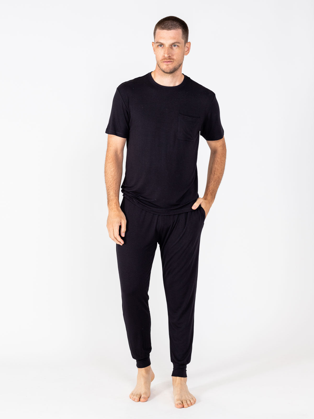 Bamboo Silk Sleep Pant tasc performance (Black)