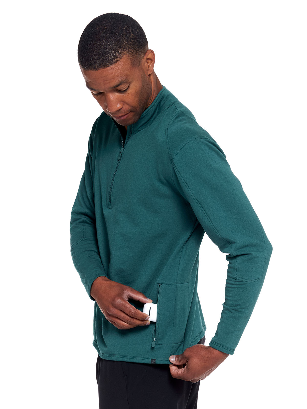 Apex Brushed Quarter Zip - tasc Performance (Mallard)