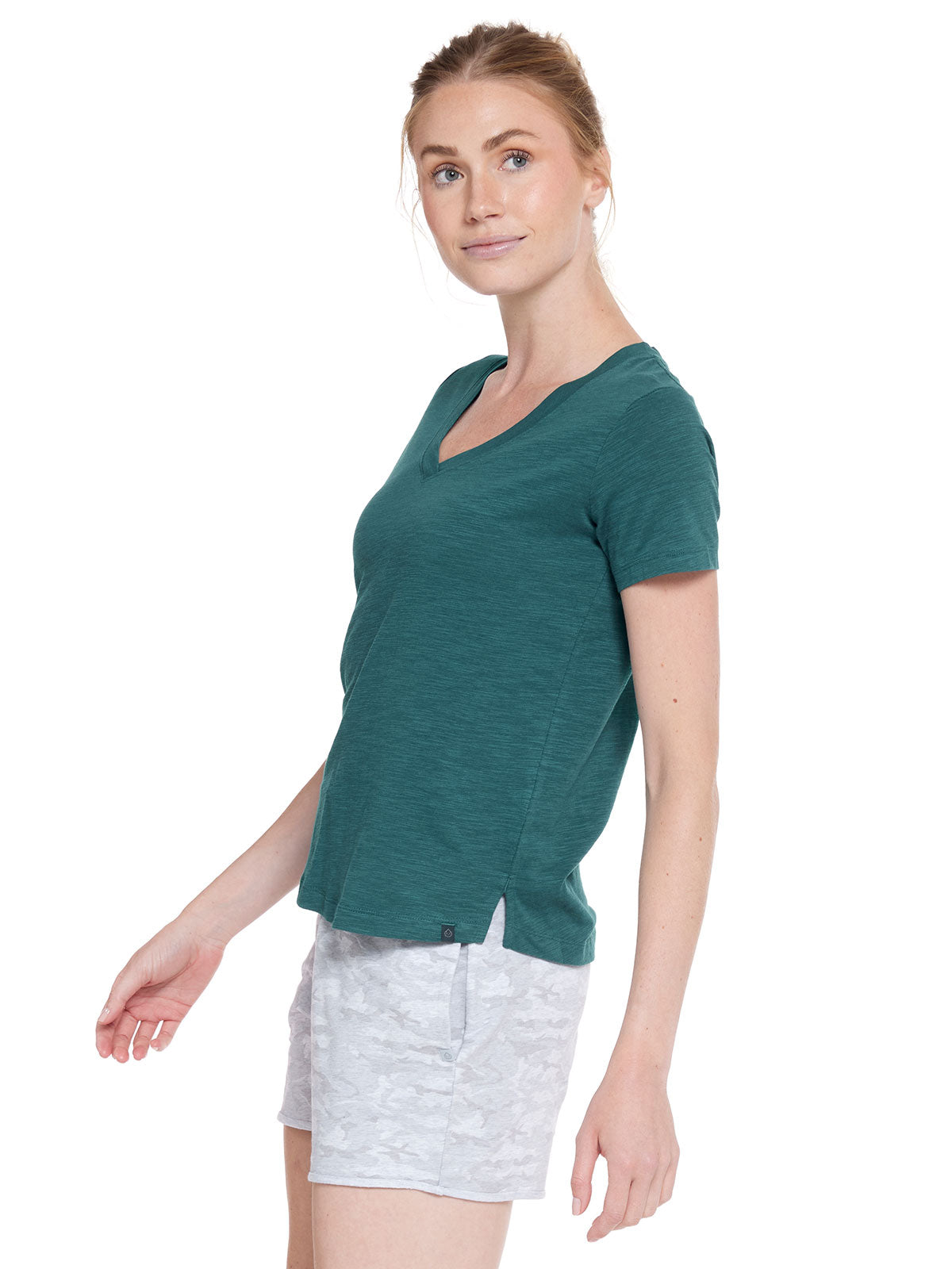 Easy V-Neck T-Shirt - tasc Performance (Mallard)