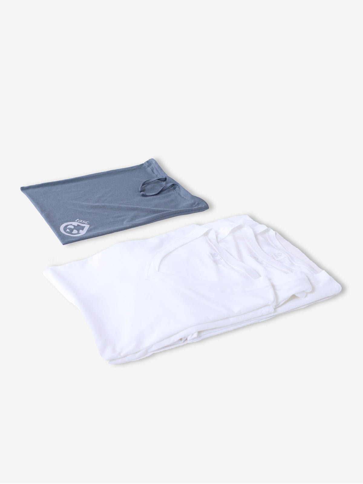 BamBare V-Neck 3 Pack tasc performance (White)